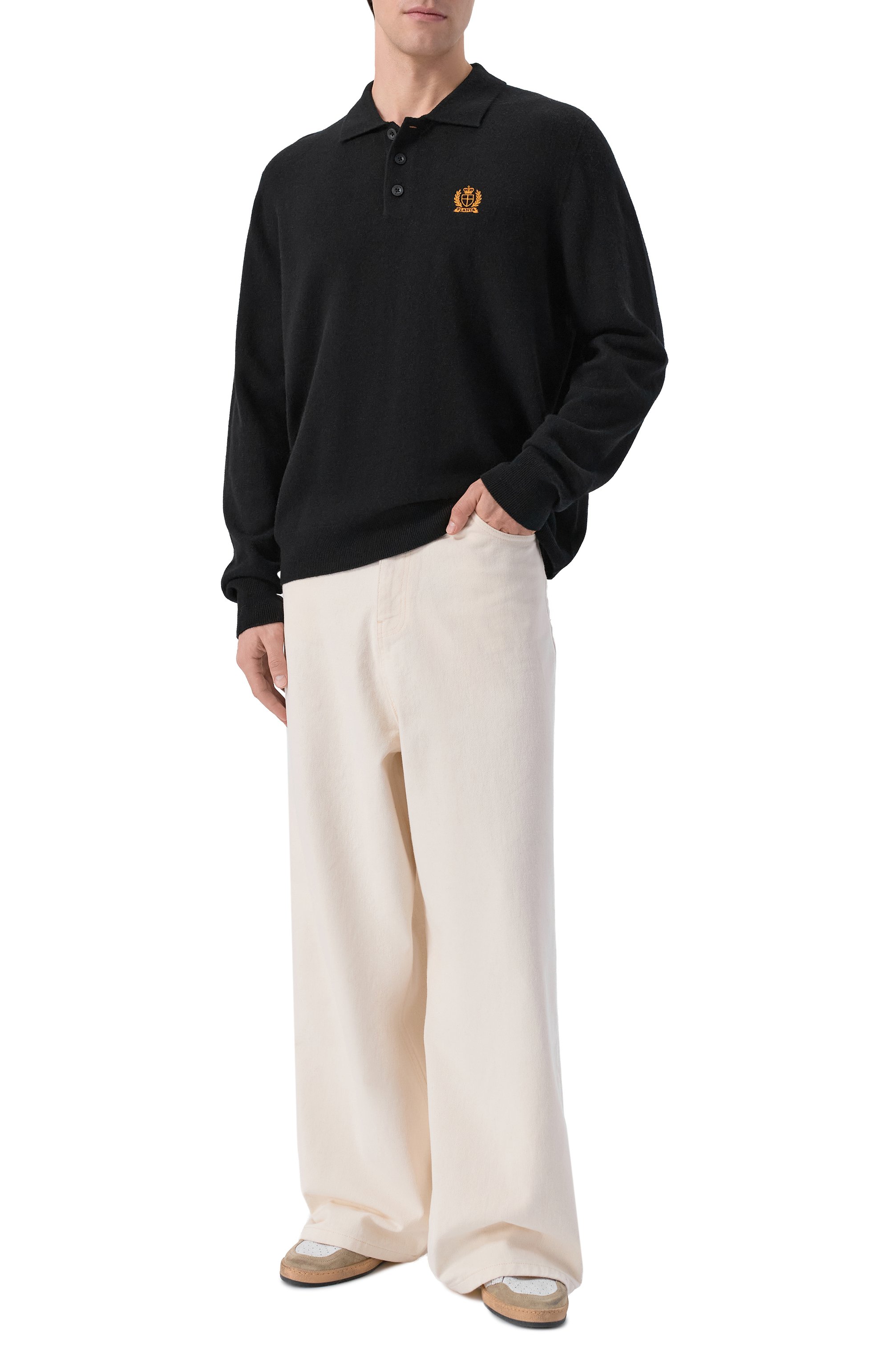 Поло из шерсти и кашемира PLANTA ROSA, арт. PR/VT1001, фото 2