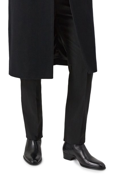 Кожаные челси wyatt SAINT LAURENT, арт. 634194/1YL00, фото 3