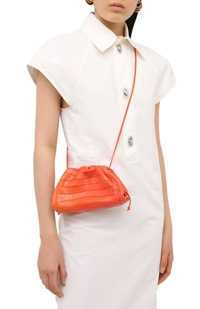 Клатч pouch mini из кожи аллигатора BOTTEGA VENETA, арт. 585852/VCPX1/AMIS, фото 5