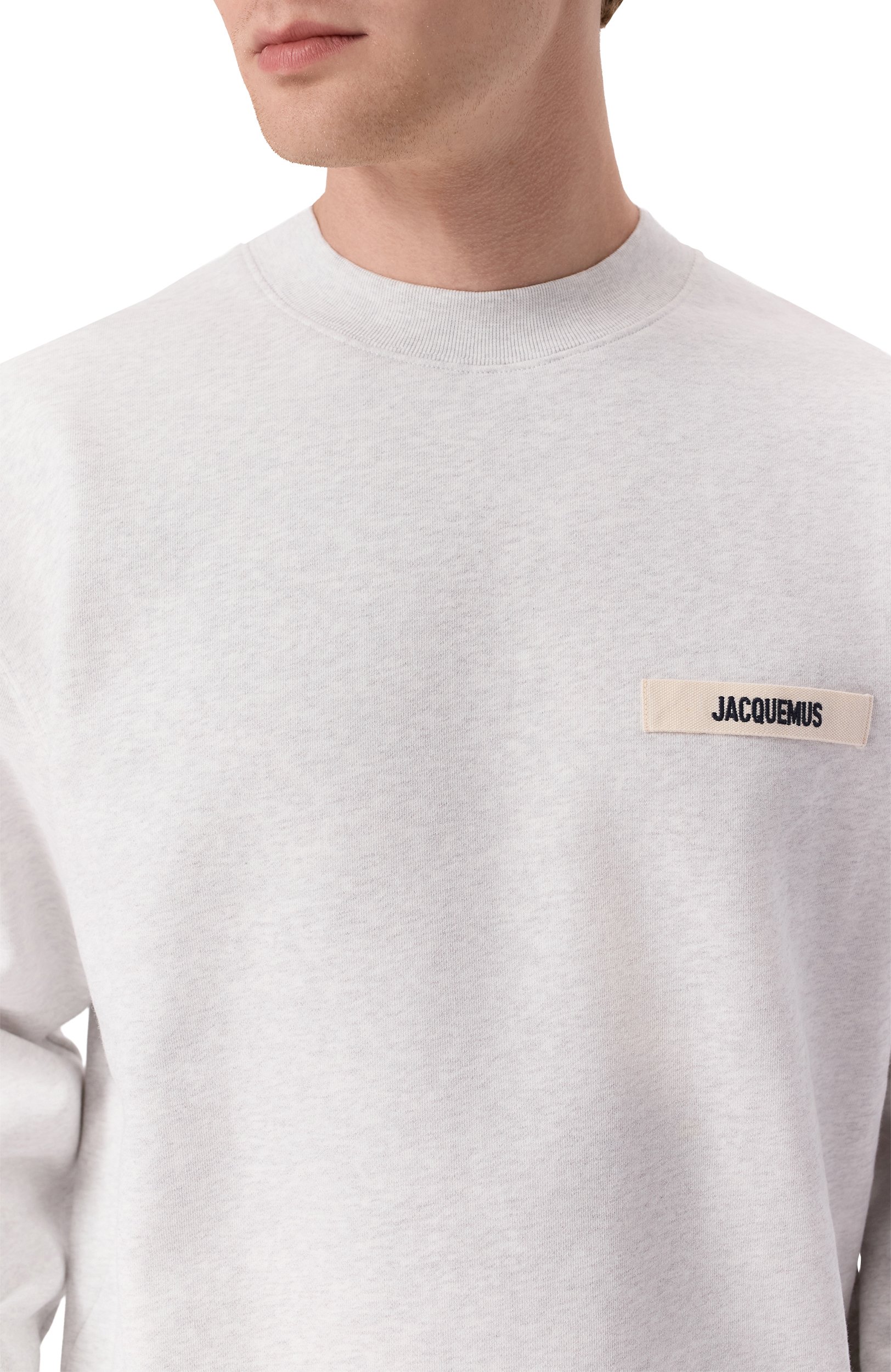 Хлопковый свитшот JACQUEMUS, арт. 24ESSM00206/AJ00126, фото 5