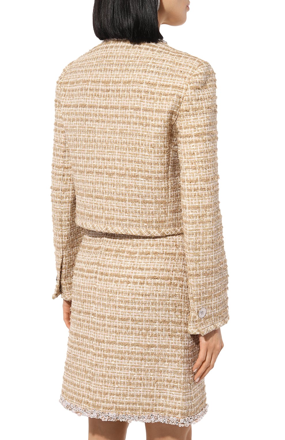 Твидовый жакет VERSACE, арт. 1016169/1A11480, фото 4