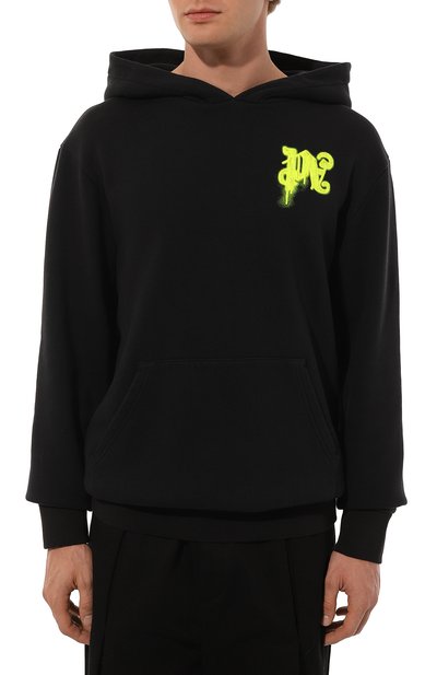 Хлопковое худи PALM ANGELS, арт. PMBB117F24FLE001, фото 3