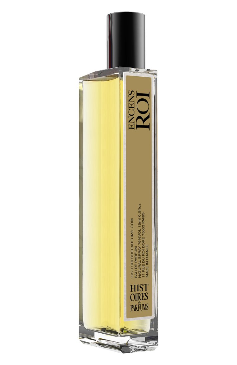 Парфюмерная вода encens roi (15ml) HISTOIRES DE PARFUMS бесцветного цвета, арт. ERB15 | Фото 1 (Нос: Не проставлено; Региональные ограничения белый список (Axapta Mercury): Не проставлено; Тип продукта - парфюмерия: Парфюмерная вода; Тип аромата: Древесный; Обьем косметики: 15ml; Ограничения доставки: flammable)