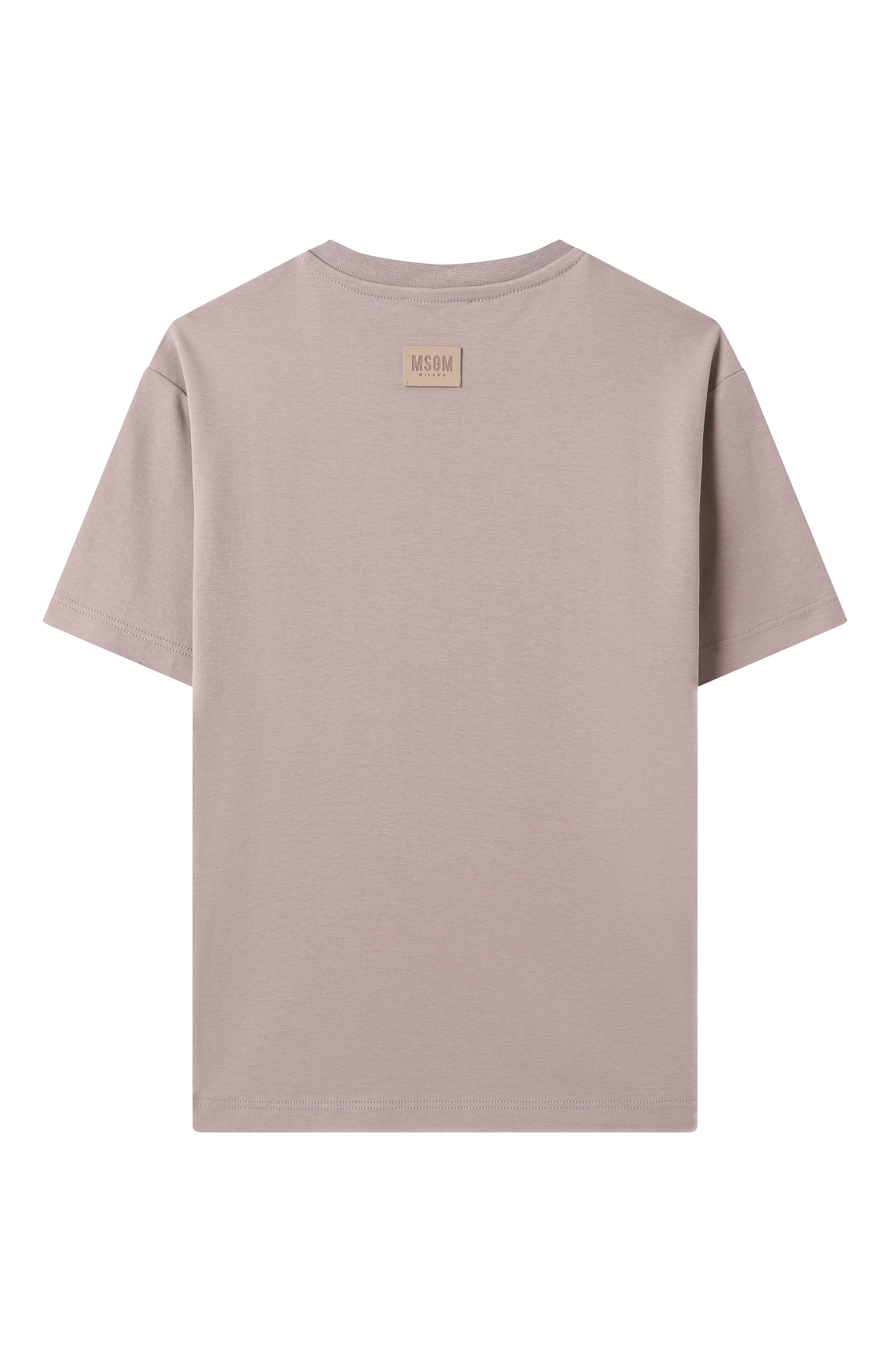 Хлопковая футболка MSGM KIDS, арт. S5MSJUTH170, фото 2