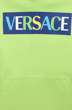 Хлопковое худи VERSACE, арт. 1007359/1A08373/4A-6A, фото 1