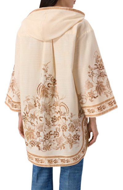 Хлопковая туника ZIMMERMANN, арт. 3320DSS253, фото 4