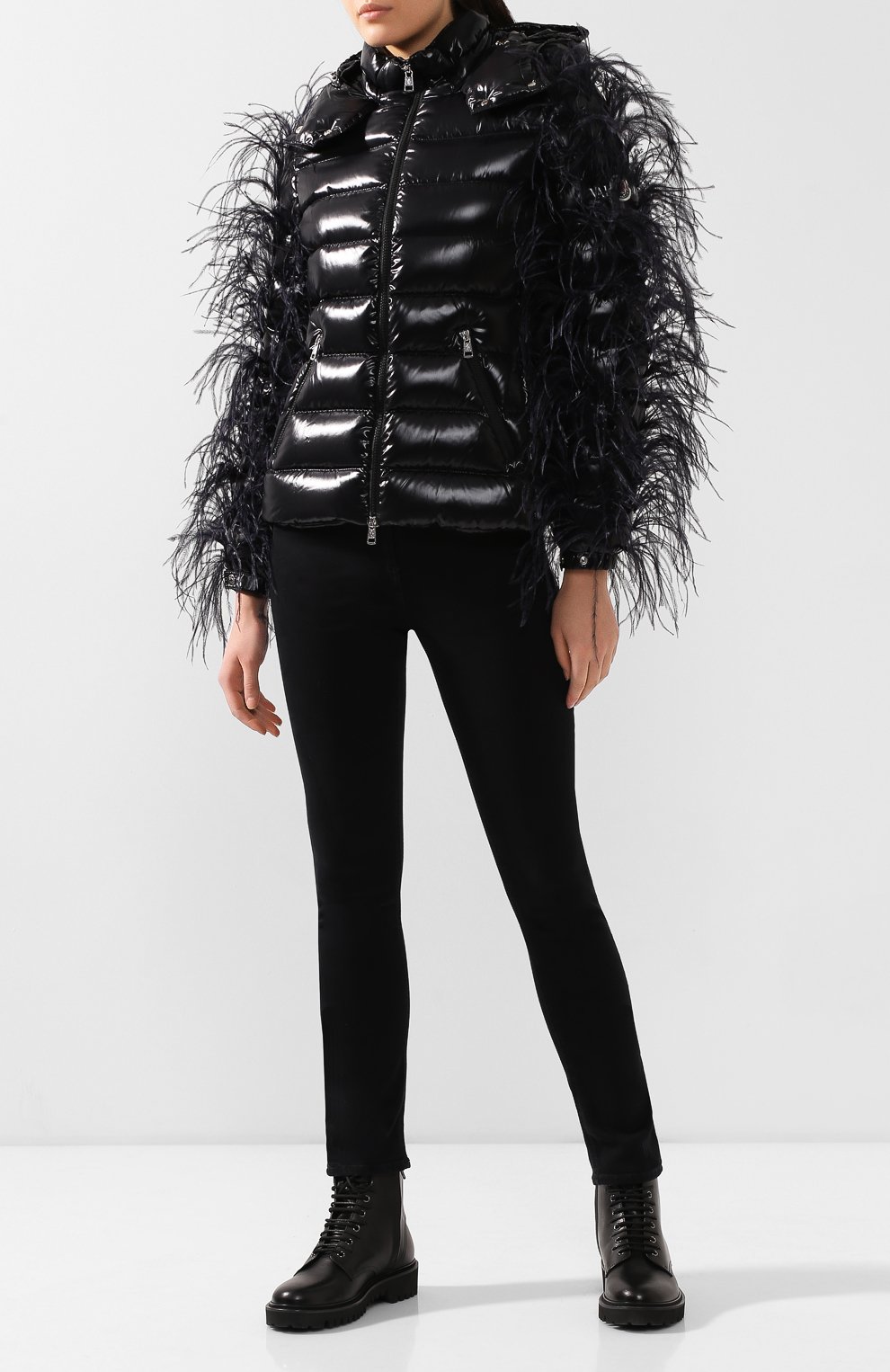 Пуховая куртка VALENTINO, арт. SB3CN01F4AB, фото 2