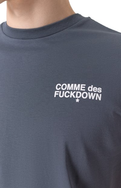 Хлопковая футболка COMME DES FUCKDOWN, арт. CFABM01506, фото 5