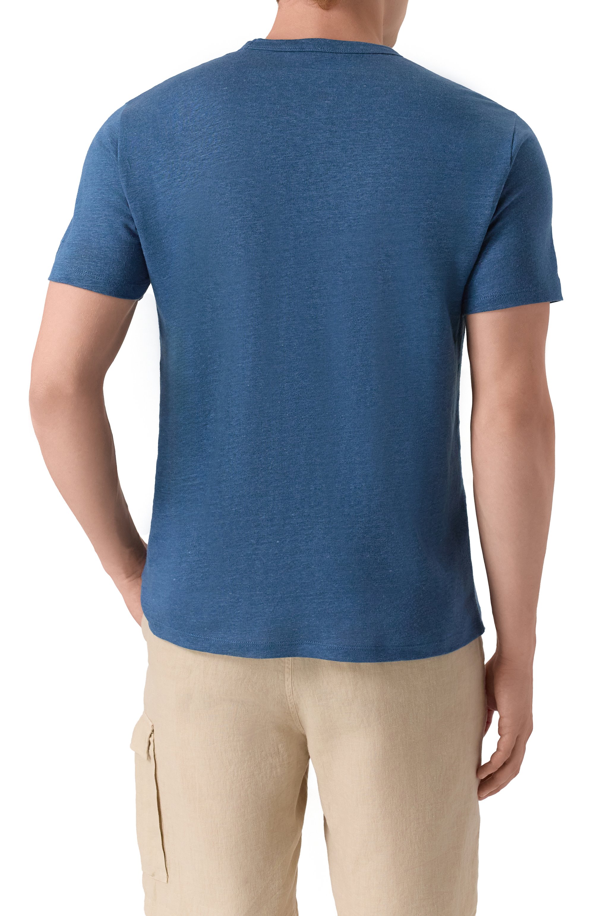 Льняная футболка MC2 SAINT BARTH, арт. STBM ECSTASEA/00017H, фото 4