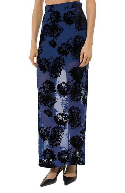 Юбка из вискозы и шелка NINA RICCI, арт. 24ACJU025VI0529, фото 3