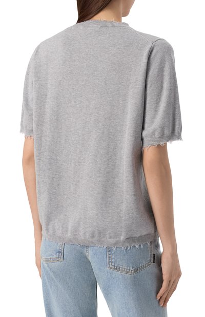 Пуловер из хлопка и кашемира ADDICTED, арт. MK2404C, фото 4