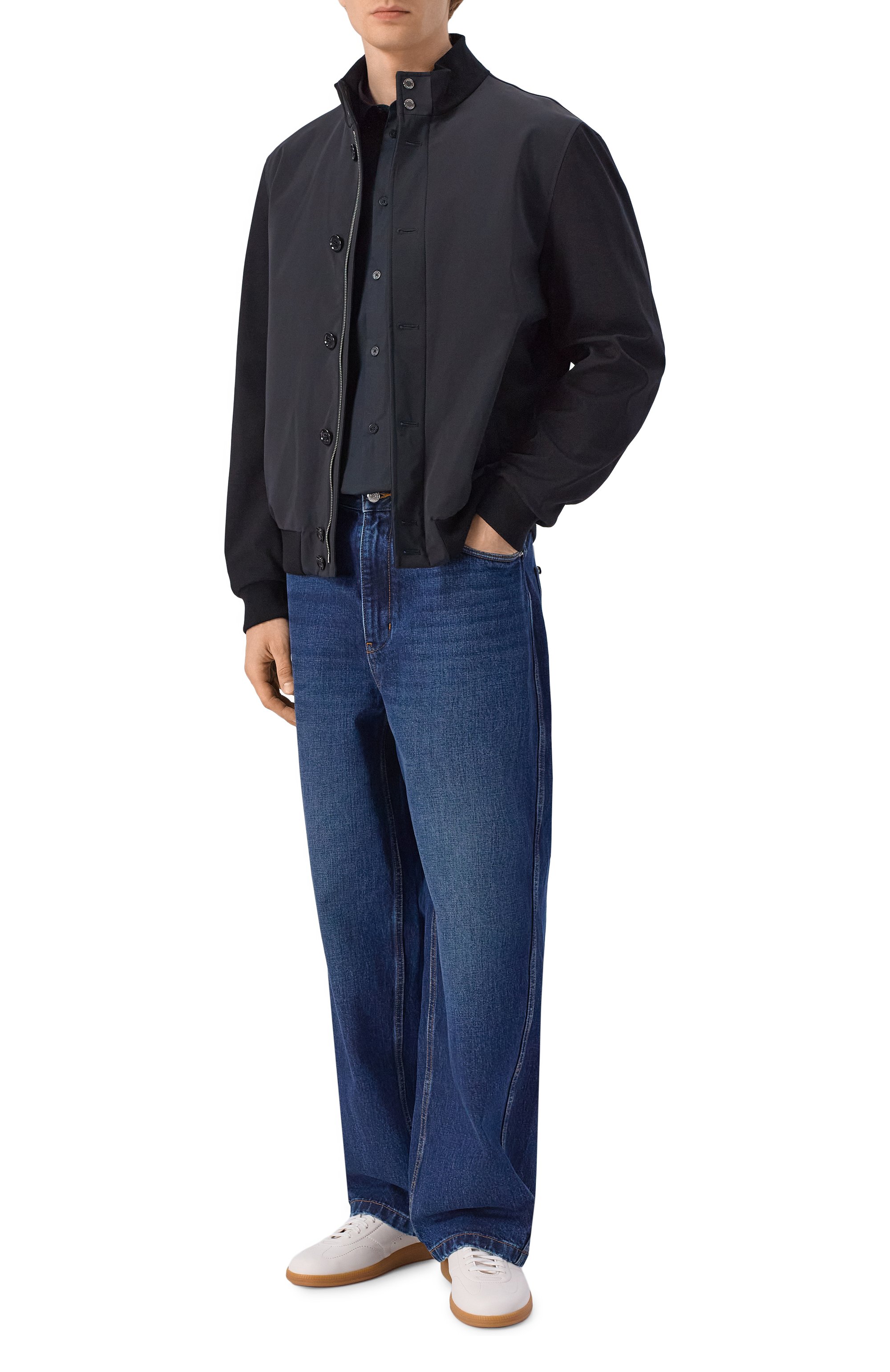 Хлопковая рубашка TRUSSARDI, арт. 5004N000052N, фото 2