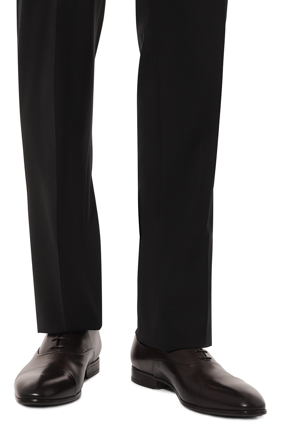 Кожаные оксфорды W.GIBBS, арт. 2339007/BABY SC0ZIA, фото 3