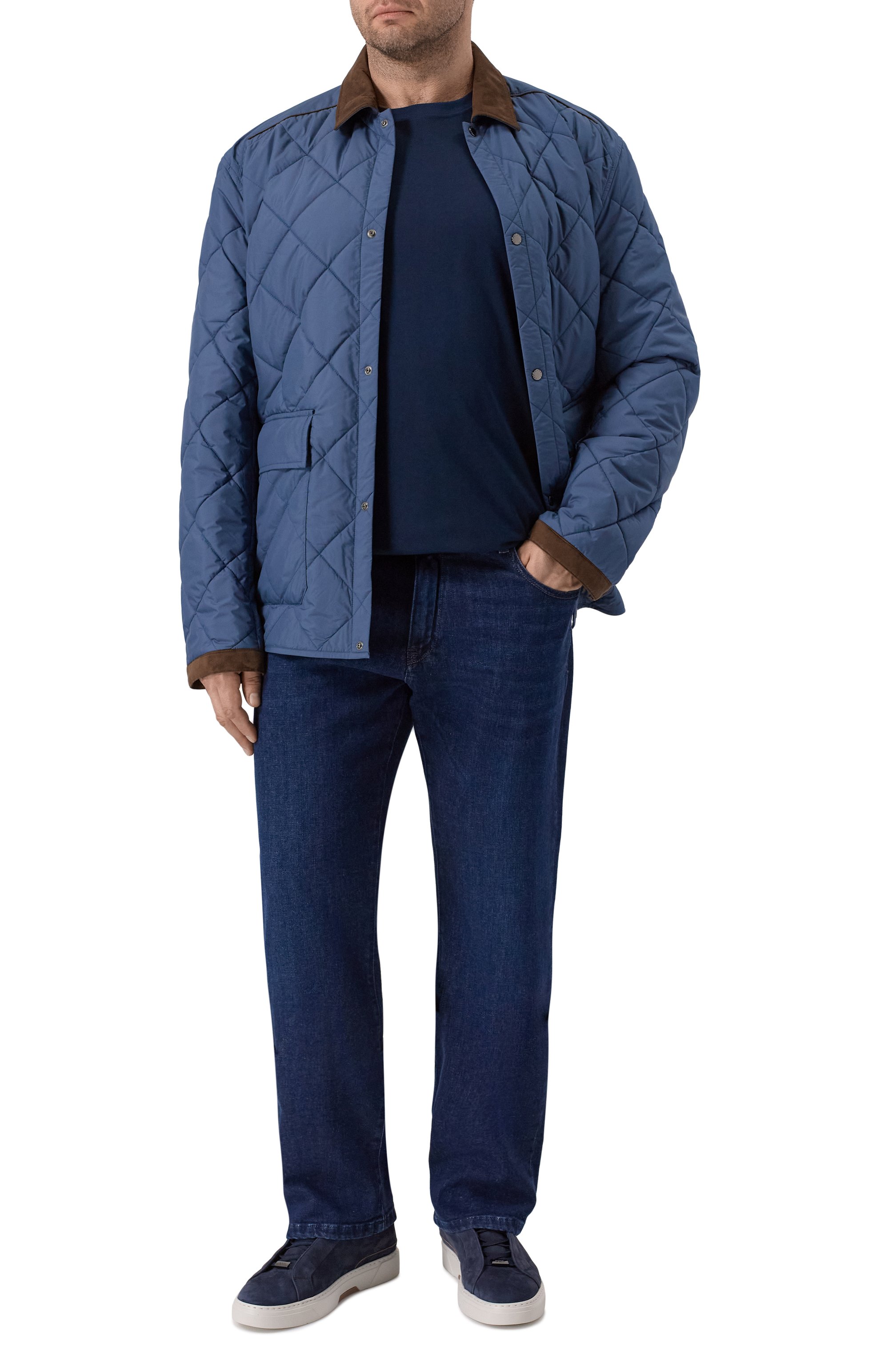 Хлопковый лонгслив PAUL&SHARK, арт. 99311006, фото 2