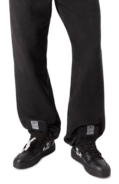 Кожаные кеды 3.0 off court courtesy OFF-WHITE, арт. 0MIA065C99LEA007, фото 3