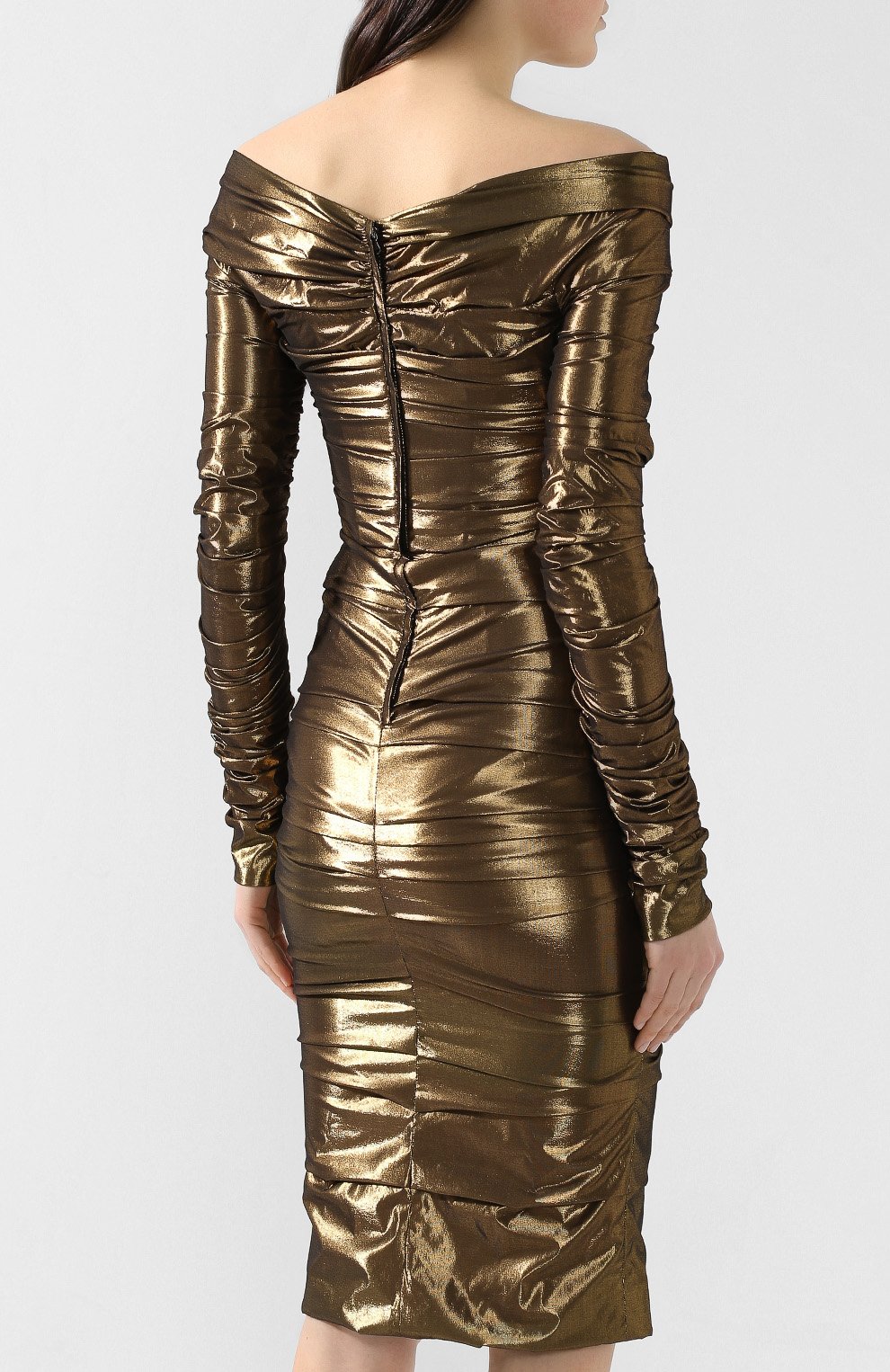 Платье с драпировкой DOLCE & GABBANA, арт. F6C1VT/FURHV, фото 4