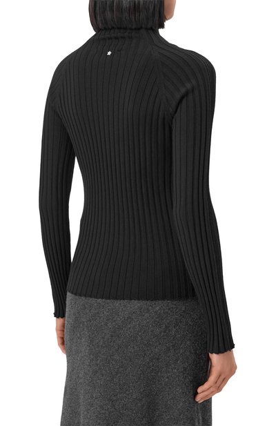 Шерстяная водолазка LORENA ANTONIAZZI черного цвета по цене 72600 руб., арт. DM42A/328, фото 4 Шерстяная водолазка LORENA ANTONIAZZI, арт. DM42A/328, фото 4