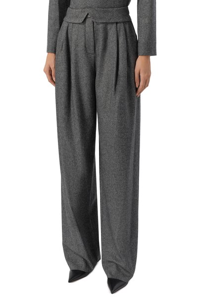 Брюки из шерсти и вискозы EMPORIO ARMANI, арт. EW004245/AF24401, фото 3