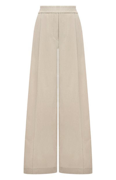 Женские хлопковые брюки BRUNELLO CUCINELLI, арт. ML949B1325