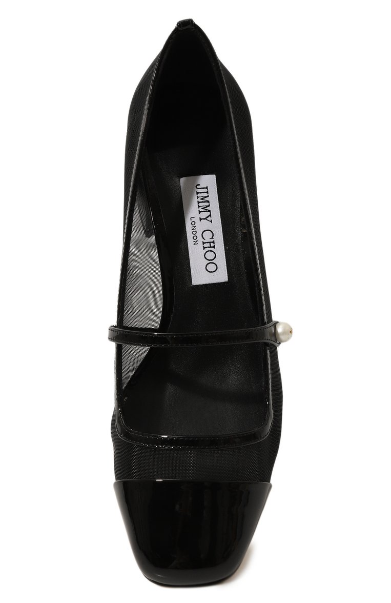 Комбинированные туфли elisa 45 JIMMY CHOO, арт. ELISA 45/TNX, фото 1