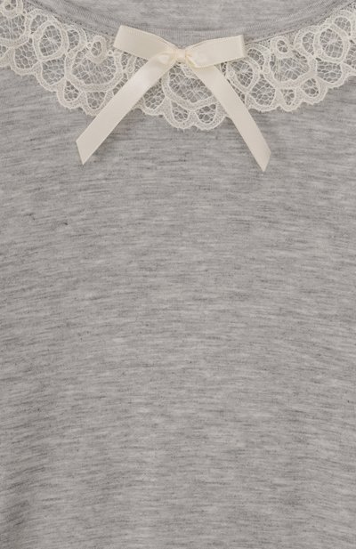 Ночная сорочка AMIKI CHILDREN серого цвета по цене 10550 руб., арт. CLAUDIA, фото 3 Ночная сорочка AMIKI CHILDREN, арт. CLAUDIA, фото 3