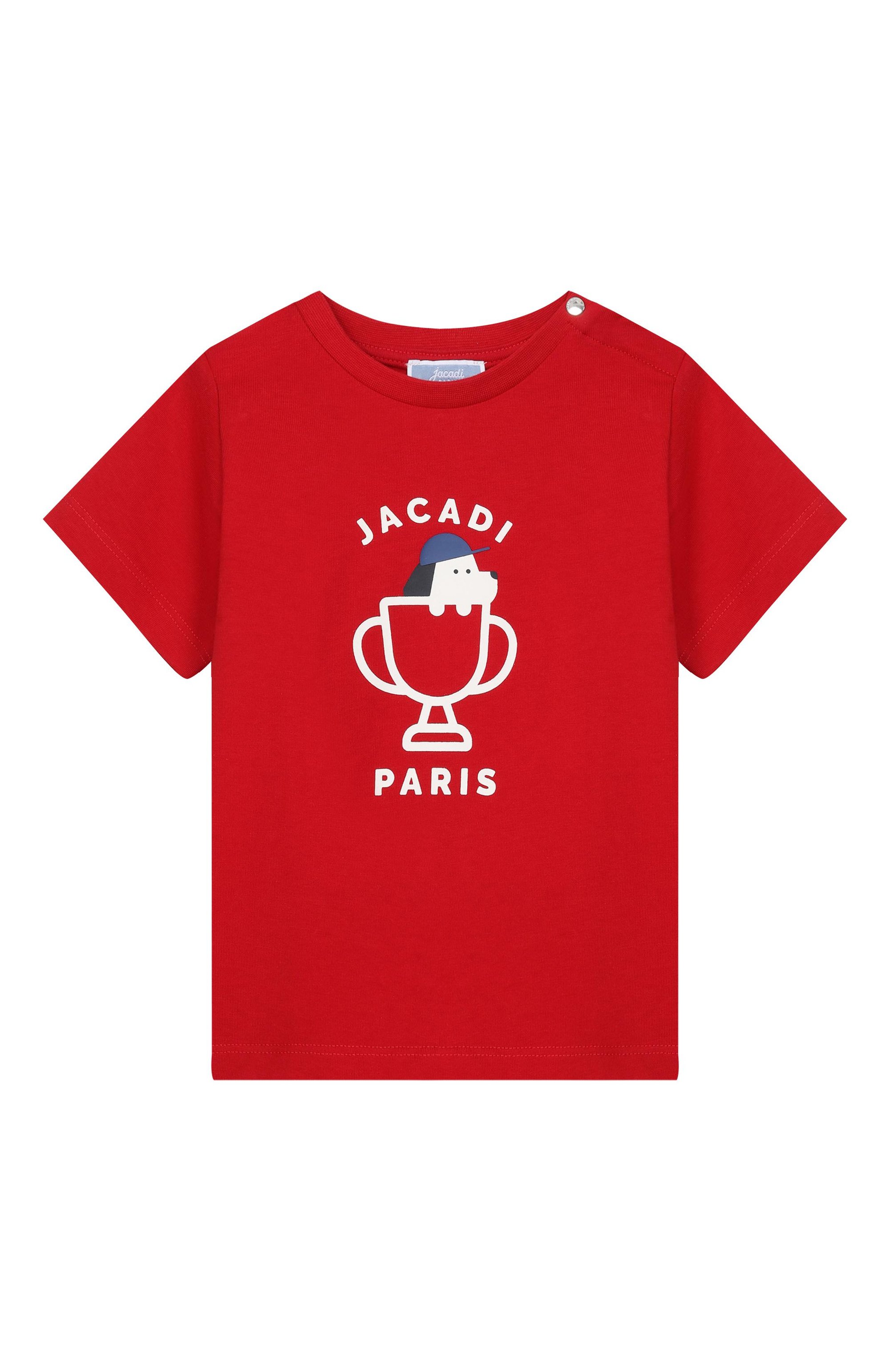 Хлопковая футболка JACADI, арт. 2044679-N, фото 1