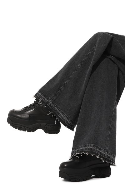 Замшевые кроссовки sporty NAKED WOLFE черного цвета по цене 25000 руб., арт. SP0RTY, фото 3 Замшевые кроссовки sporty NAKED WOLFE, арт. SP0RTY, фото 3