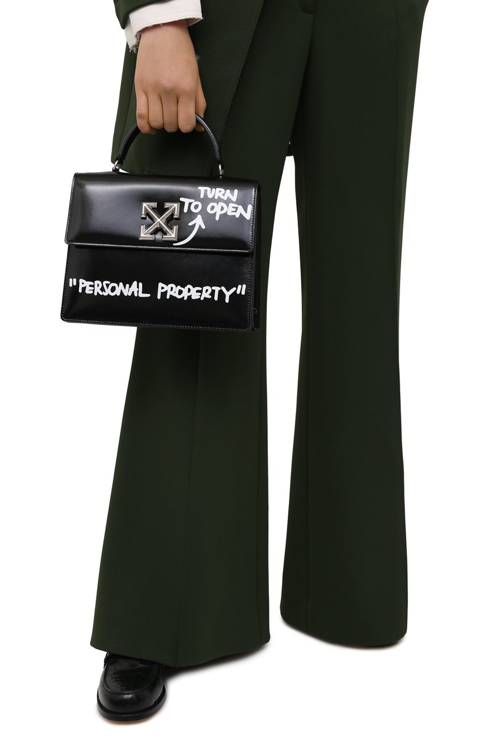 Сумка 2.8 jitney OFF-WHITE, арт. 0WNA090R21LEA006, фото 2