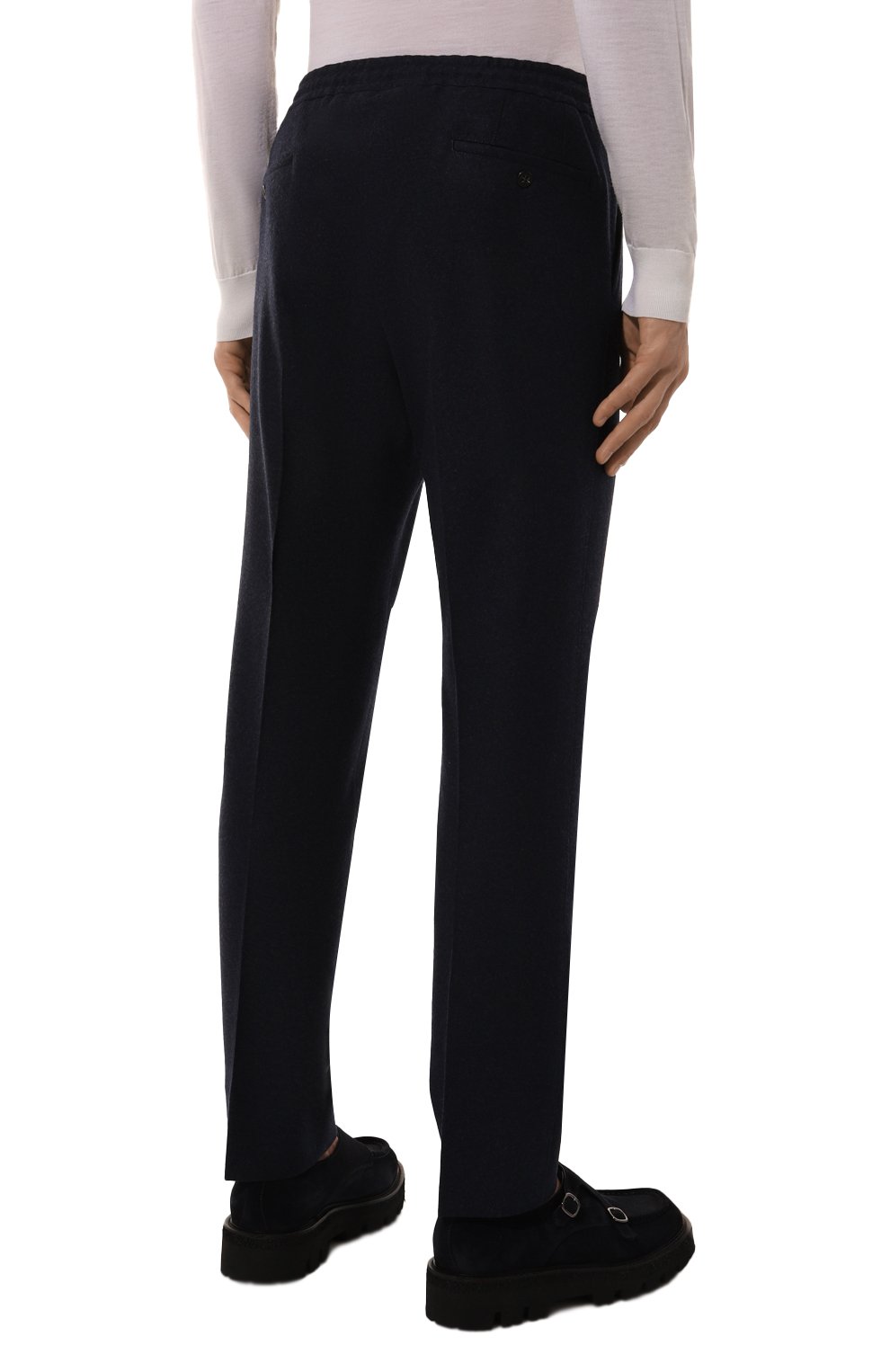 Шерстяные брюки CORNELIANI, арт. 944L19-9418801, фото 4