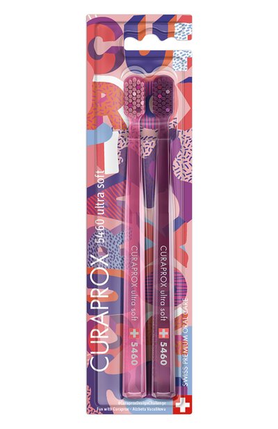 Набор зубных щеток duo fun ultrasoft d 0,10 мм (2 шт.) CURAPROX, арт. 7612412430189, фото 1
