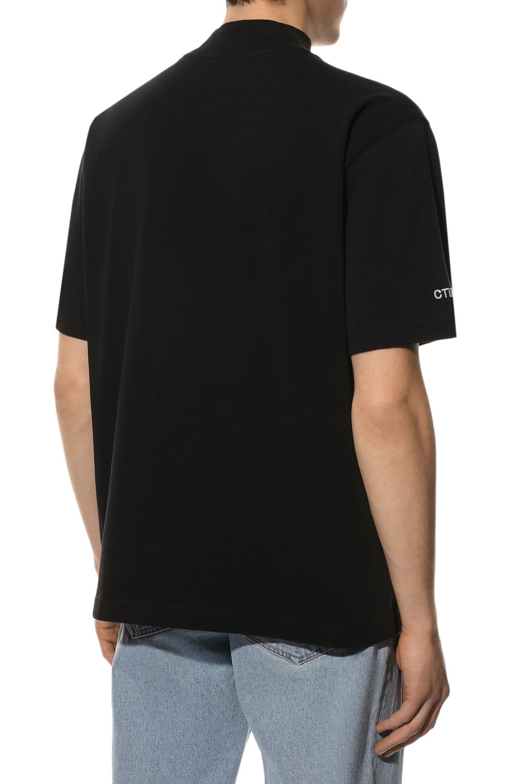 Хлопковая футболка HERON PRESTON, арт. HMAA021C99JER0011001, фото 4