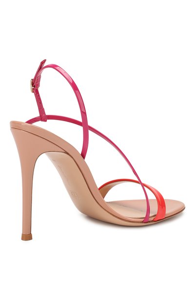 Кожаные босоножки manhattan GIANVITO ROSSI, арт. G30161.15RIC.VERCFUD, фото 4