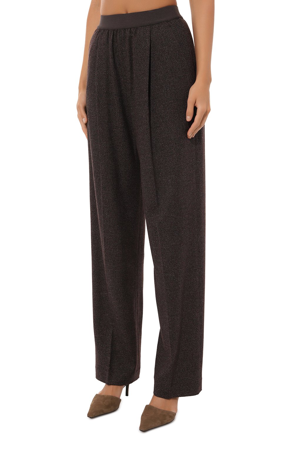 Брюки из шерсти и вискозы AGNONA, арт. T70608E/UW014E, фото 3