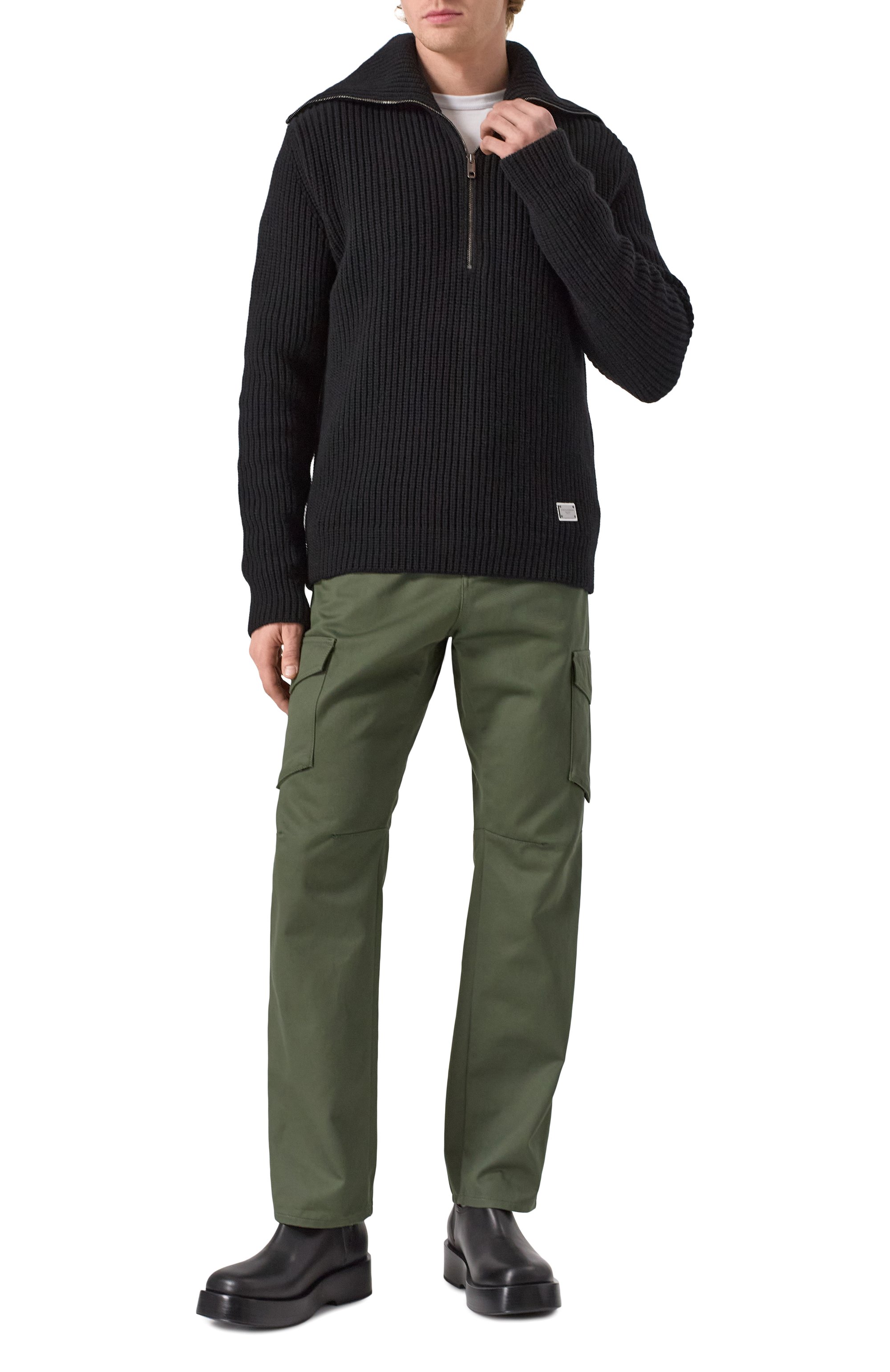 Хлопковые брюки-карго BALMAIN, арт. CH0MI075/CF04, фото 2