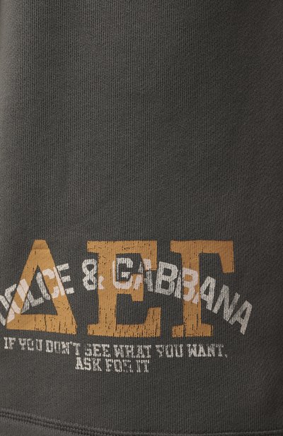 Хлопковые шорты DOLCE & GABBANA, арт. GP08BT/G7NTR, фото 5