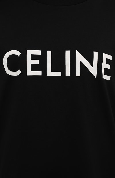 Хлопковая футболка CELINE, арт. 2X764501F, фото 5