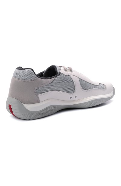 Комбинированные кроссовки america’s cup original PRADA, арт. PS0906-5RU-F0009, фото 5