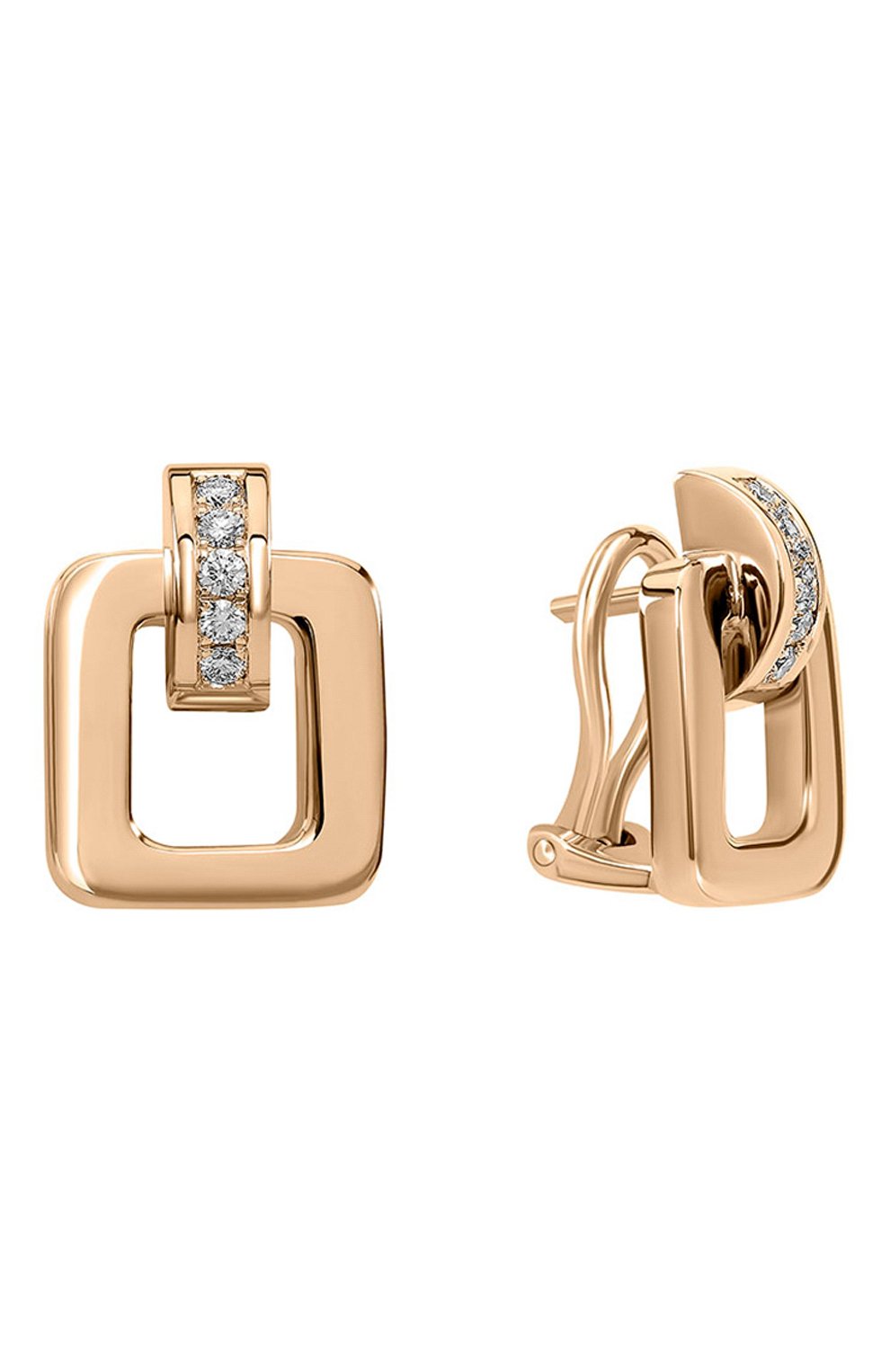 Серьги CHOPARD бесцветного цвета по цене 734500 руб., арт. 844058-0001, фото 1 Серьги CHOPARD, арт. 844058-0001, фото 1