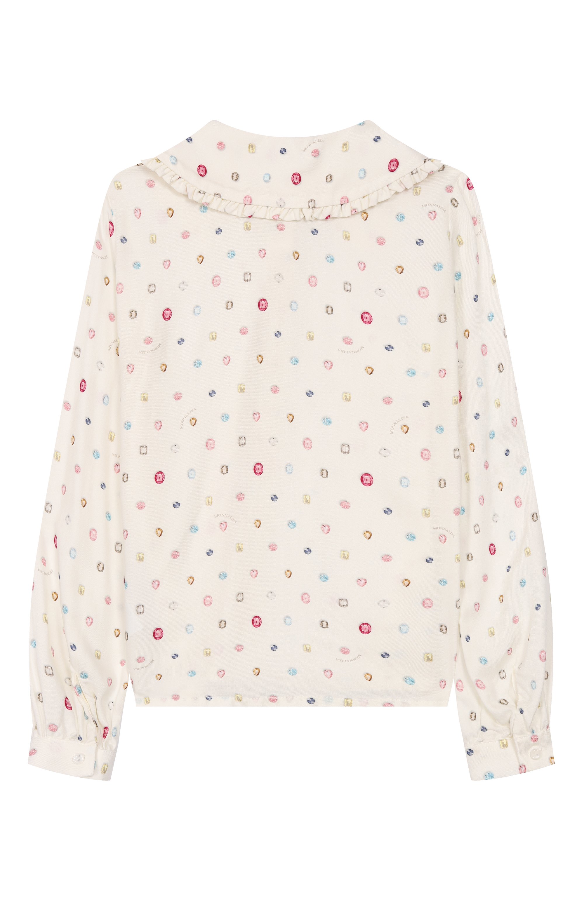 Блузка из вискозы MONNALISA, арт. 11F302, фото 2