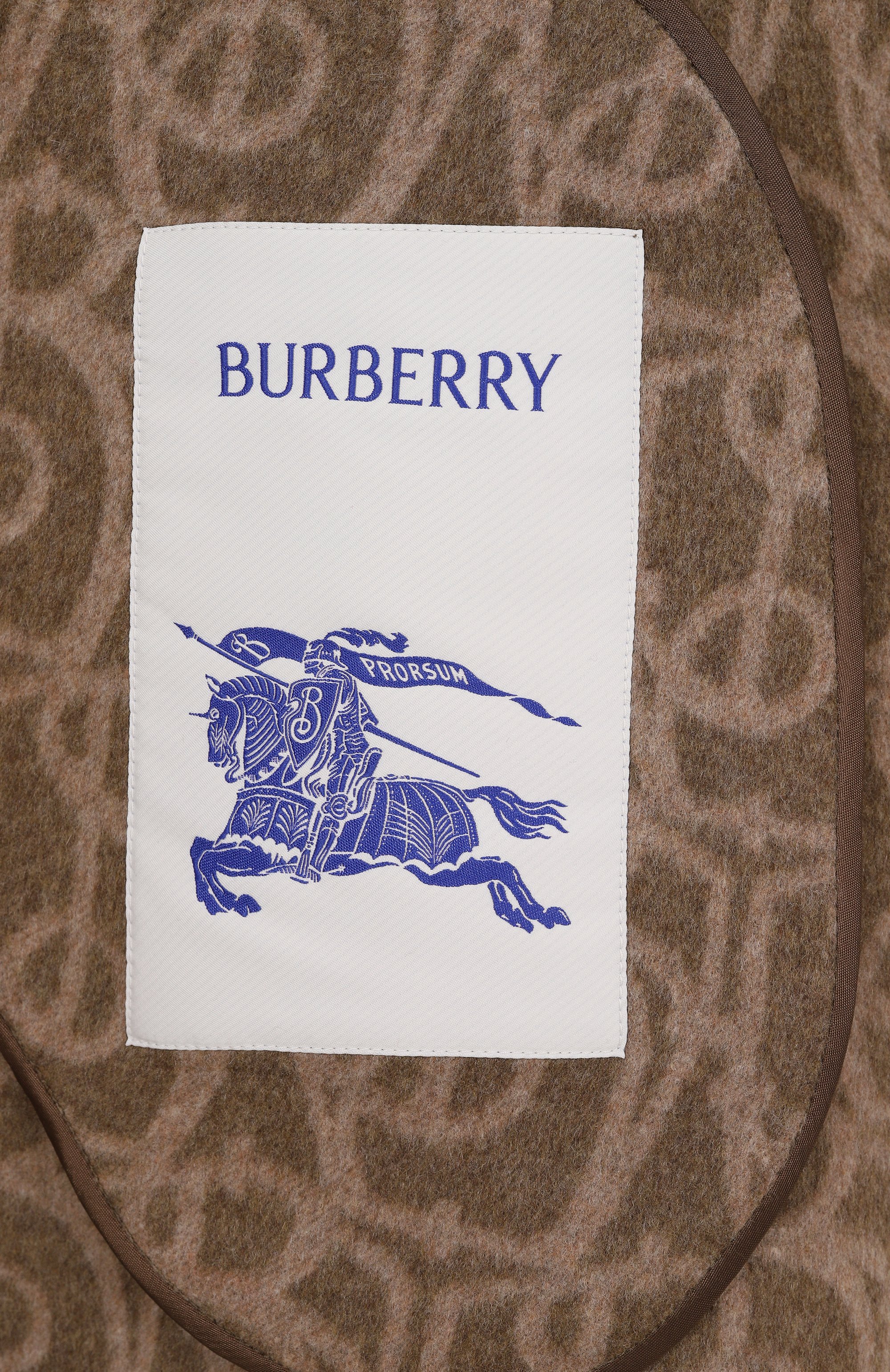 Пальто из шерсти и кашемира BURBERRY, арт. 8101310, фото 7