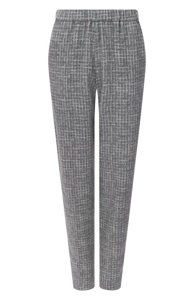 Женские брюки из вискозы и шерсти EMPORIO ARMANI, арт. EW002238/TE15784