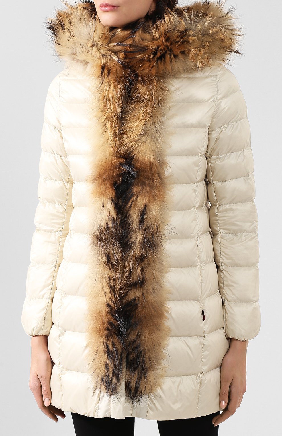 Пуховая парка WOOLRICH белого цвета по цене 146000 руб., арт. WWCPS2830/UT1974, фото 6 Пуховая парка WOOLRICH, арт. WWCPS2830/UT1974, фото 6
