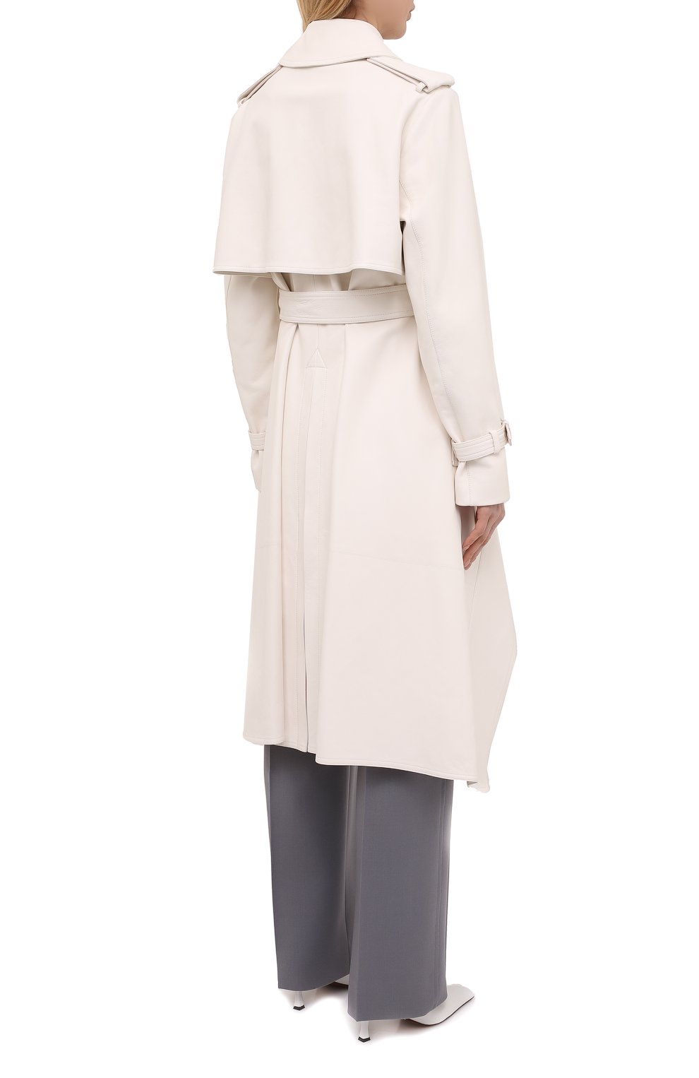 Кожаный плащ ALEXANDER MCQUEEN, арт. 659789/Q5AF2, фото 4