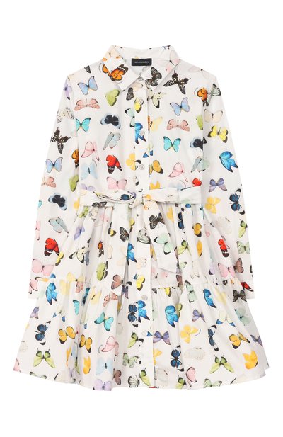 Хлопковое платье MONNALISA, арт. 41G908