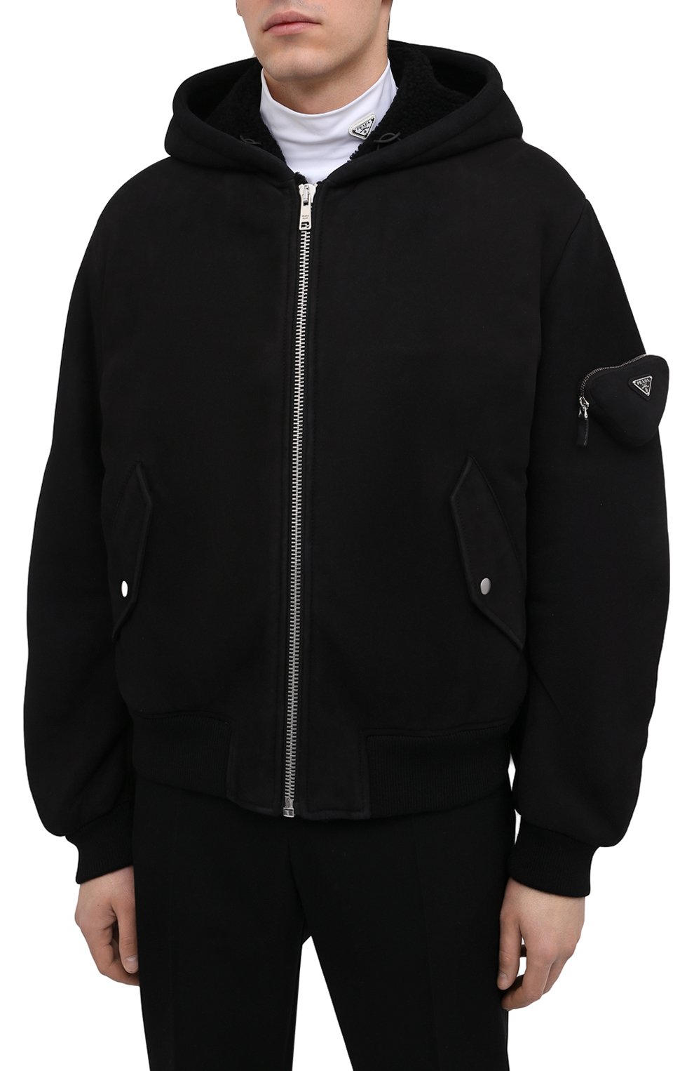 Дубленка PRADA, арт. UPW405-1ZXR-F0002, фото 3