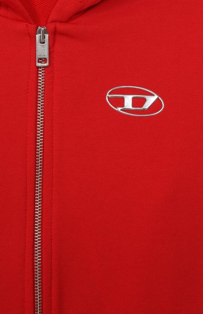 Хлопковая толстовка DIESEL, арт. J02244/KYAVF, фото 3