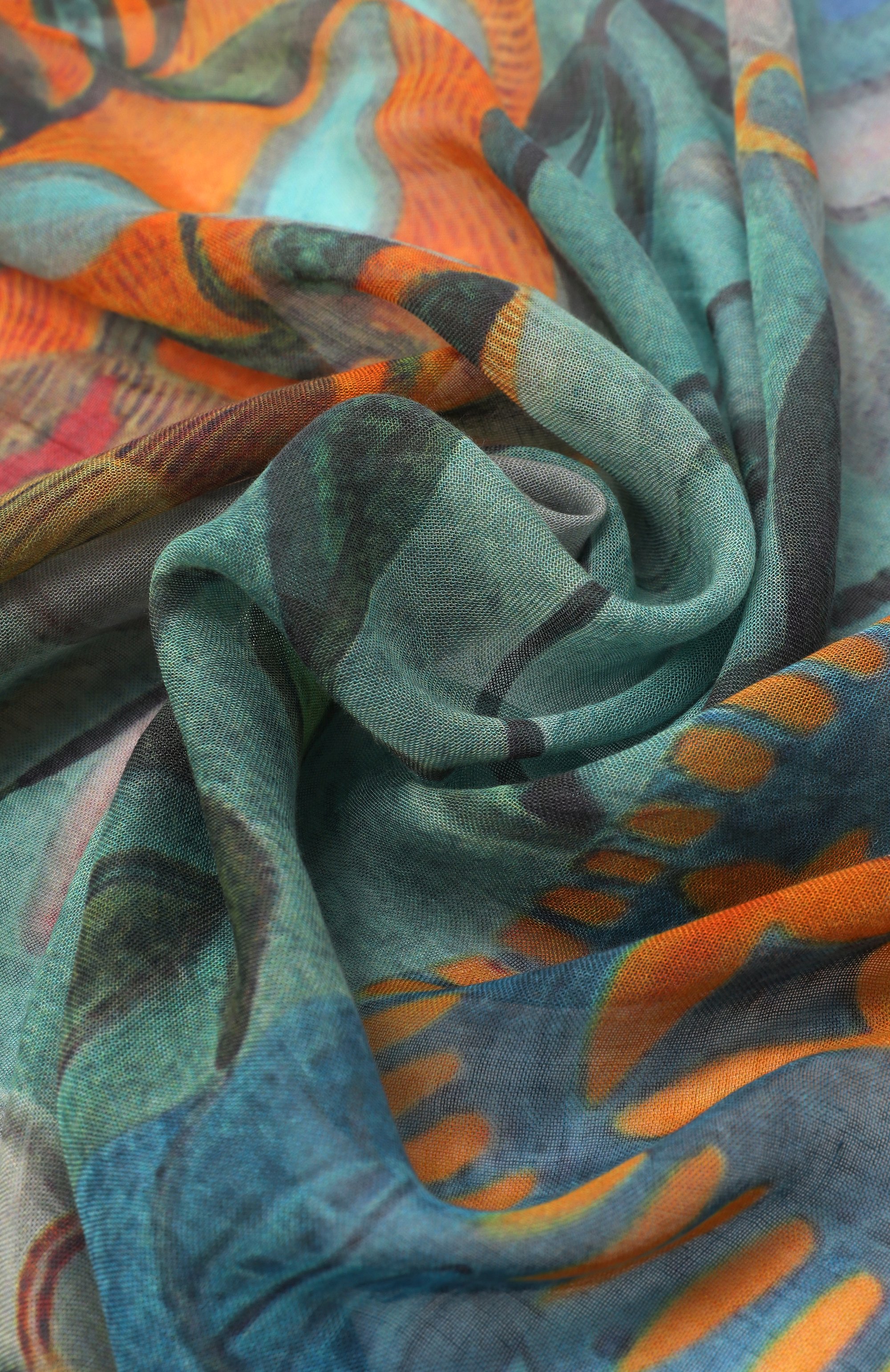 Шаль праздник весны GOURJI, арт. 91150222/442191117, фото 3