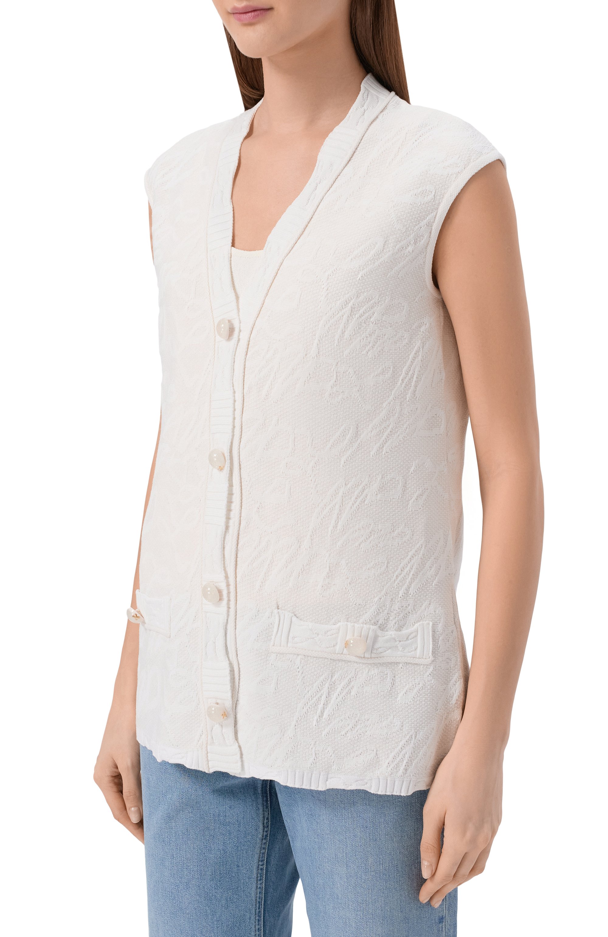 Жилет из вискозы AND THE BRAND, арт. S26-V006-1203-101, фото 3