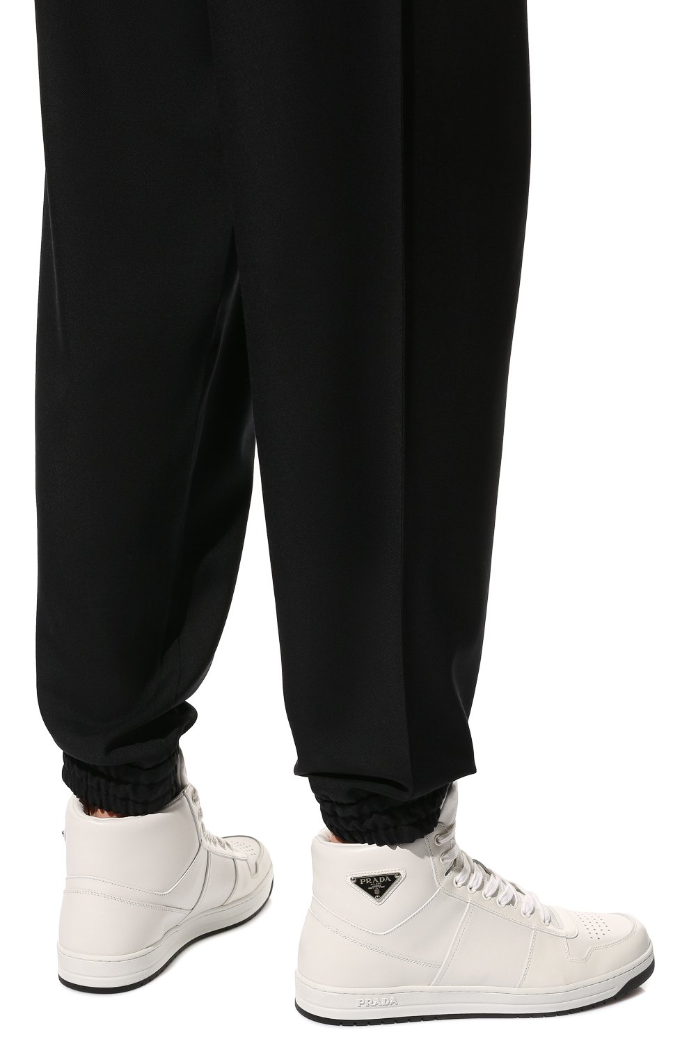 Кожаные кеды PRADA, арт. 2TE183-3LJ6-F0964, фото 3