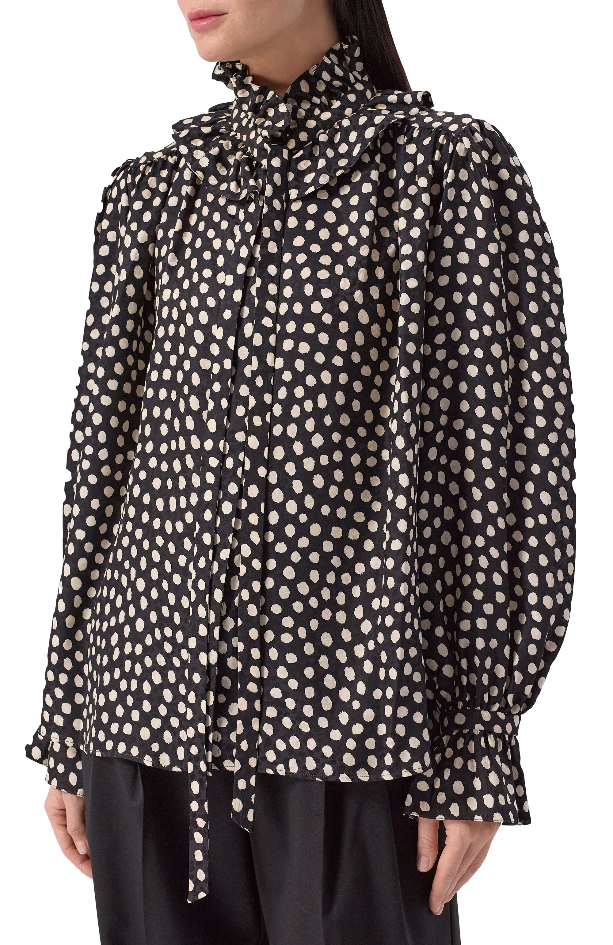 Шелковая блузка CHLOÉ, арт. CH26SHT70300, фото 3